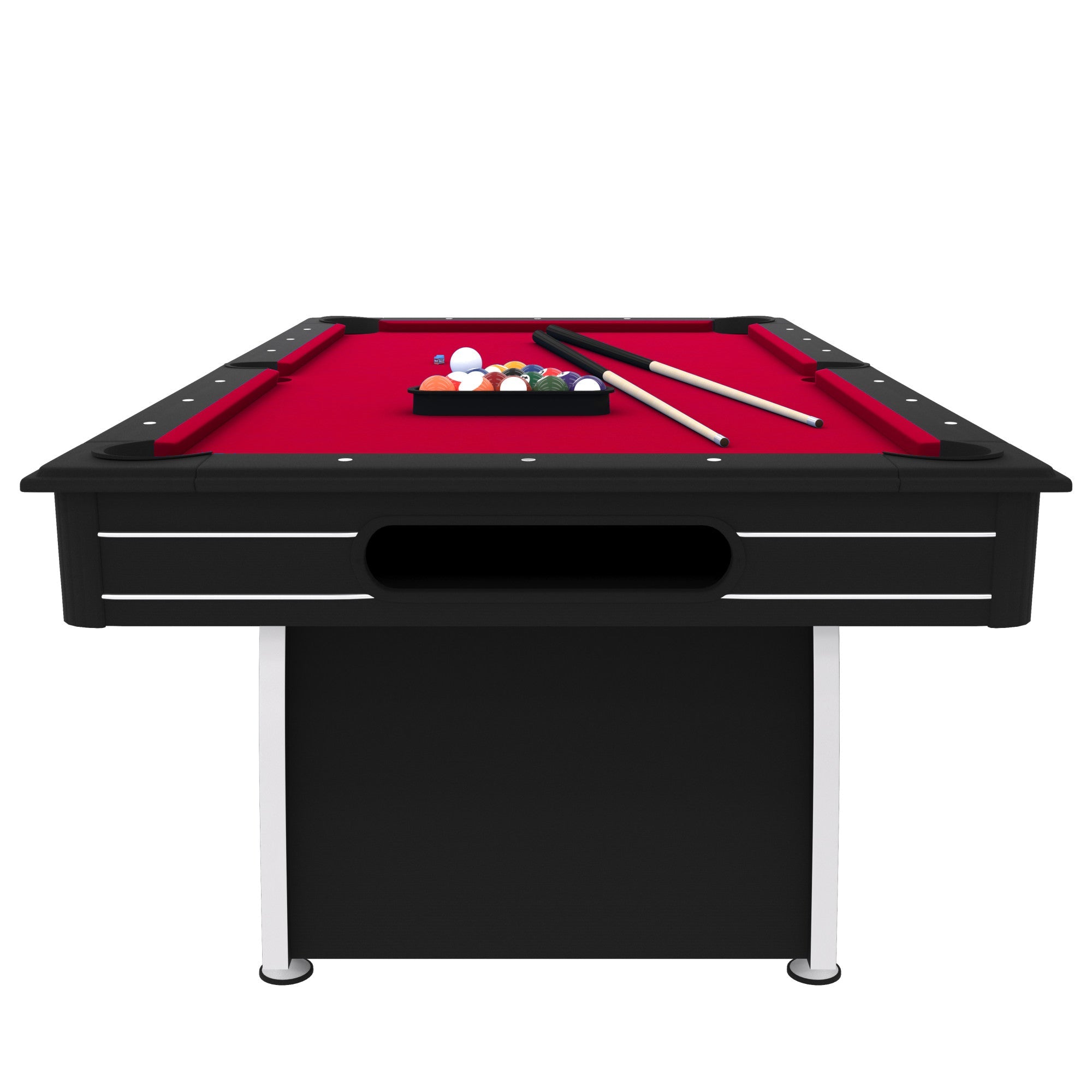 Fat Cat Tucson 7' Pool Table with Red Playing Surface