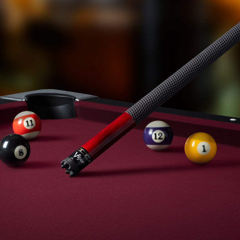 Viper Clutch Red Billiard/Pool Cue Stick