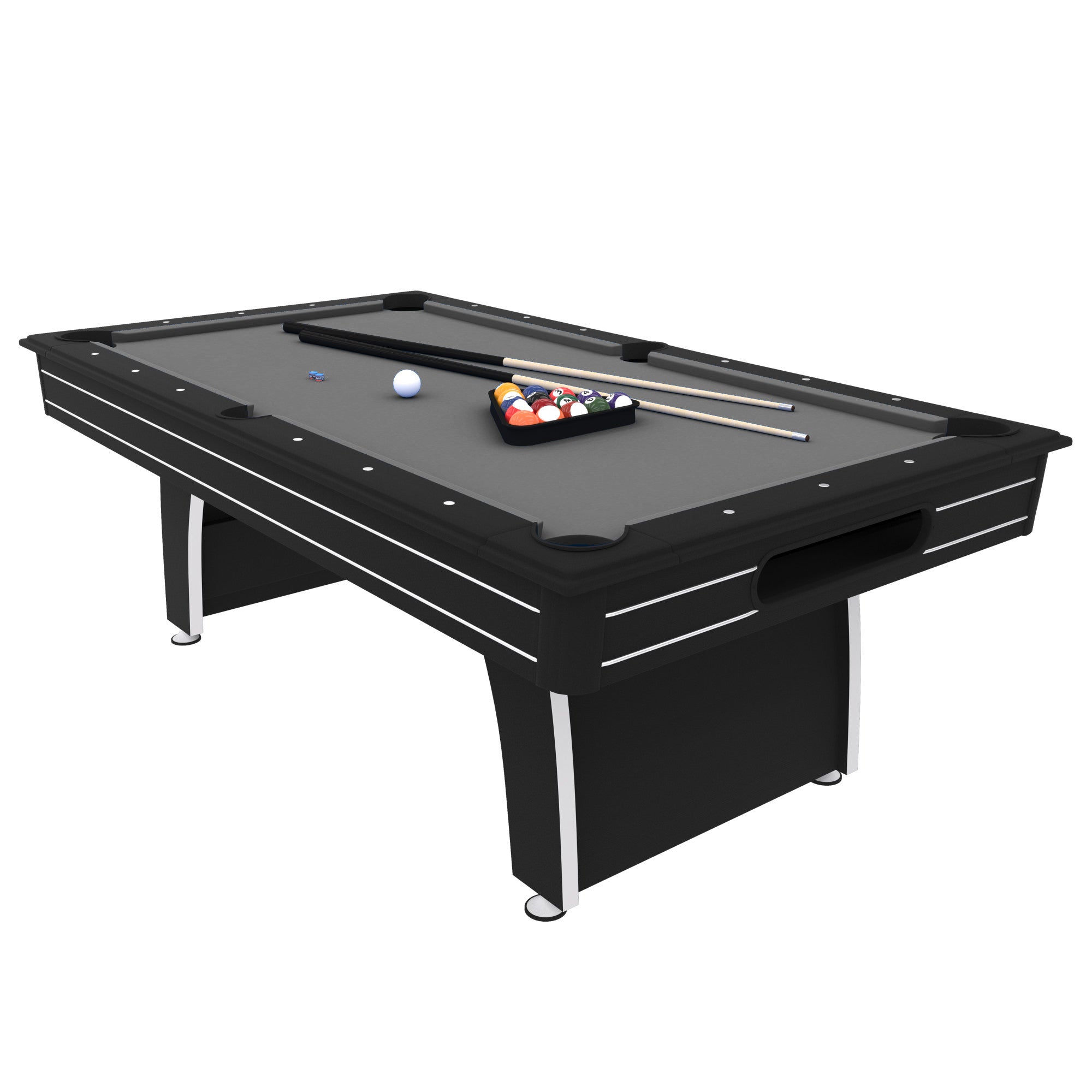 Fat Cat Tucson 7' Pool Table with Grey Playing Surface